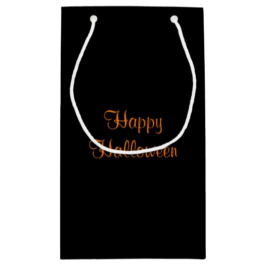 Cute Halloween Ghost Klein Cadeauzakje (Achterkant)