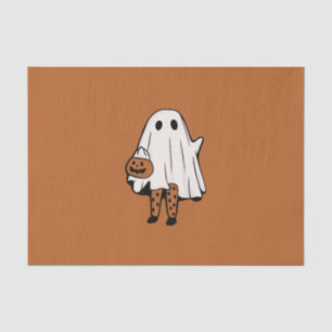 Cute Halloween Ghost met Stockings Halloween Invi Tissuepapier