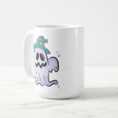 "Cute Halloween Ghost Mug - Drôle saison Éffrayant (Devant gauche)