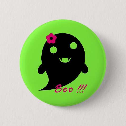 Cute Halloween Ghost Ronde Button 5,7 Cm (Voorkant)