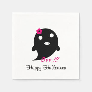 Cute Halloween Ghost Servetten
