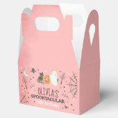 Cute Halloween Ghost Spooktacular Birthday Decor Bedankdoosjes (Geopend)