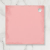 Cute Halloween Ghost Spooktacular Birthday Favor Bedankjes Labels (Achterkant)