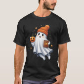 Cute Halloween Ghost T-shirt (Voorkant)