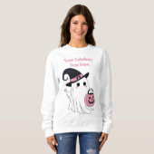 Cute Halloween Ghost Trui (Voorkant volledig)