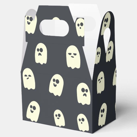 Cute Halloween Ghosts Bedankdoosjes (Geopend)