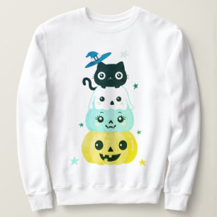 Cute Halloween Kawaii Sweatshirt de caractères