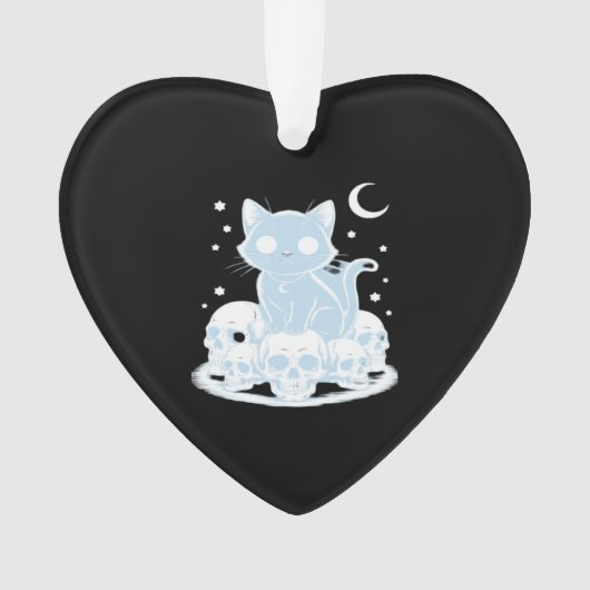 Cute Halloween Kitten Cat Gothic Aesthetic Essenti (devant)