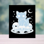 Cute Halloween Kitten Chat Gothique Esthétique Ess (Neutre)