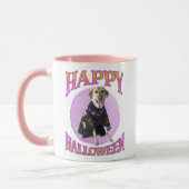 Cute Halloween Labrador Mug (Gauche)