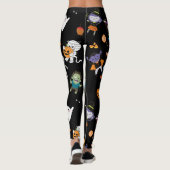 Cute Halloween Leggings (Achterkant)