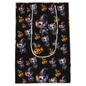 Cute Halloween Medium Cadeauzakje (Achterkant)