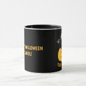 Cute Halloween mug chat noir personnalisé (Centre)