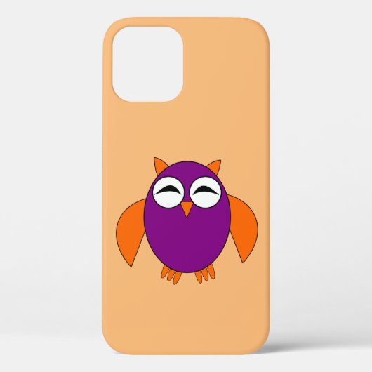 Cute Halloween Owl coque iphone (Verso)