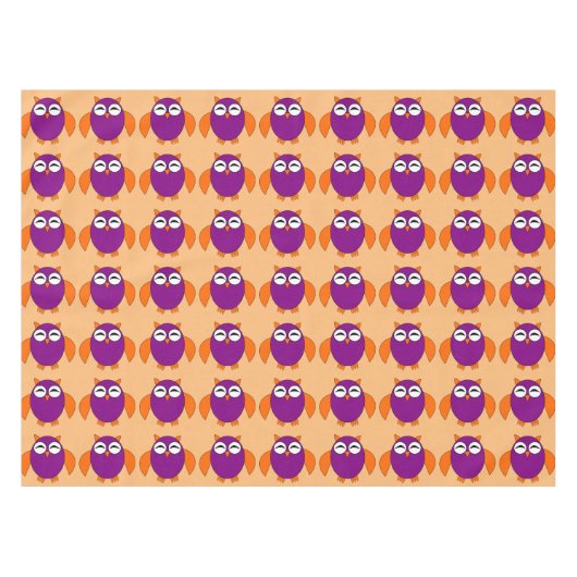 Cute Halloween Owl Nappe (Devant (Horizontal))