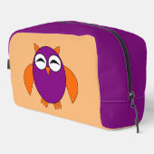 Cute Halloween Owl Patterned Toilettasje (Rechterhoek)