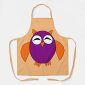 Cute Halloween Owl Schort (Voorkant)