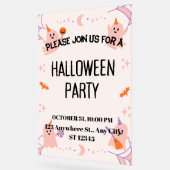 Cute Halloween Party Invitation (Angle)