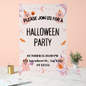 Cute Halloween Party Invitation (Mariage)