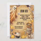 Cute Halloween Party Invitation (Dos)