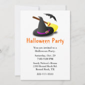 Cute Halloween Party Invitation (Devant)
