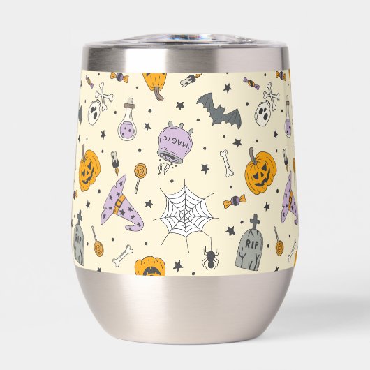 Cute Halloween Pattern (Voorkant)