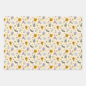 Cute Halloween Pattern Inpakpapier Vel (Voorkant)