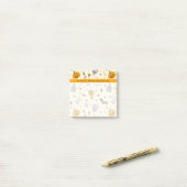 Cute Halloween Pattern Post-it® Notes (Op bureau)