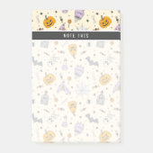 Cute Halloween Pattern Post-it® Notes (Voorkant)