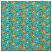 Cute Halloween Pattern Stof (Swatch)