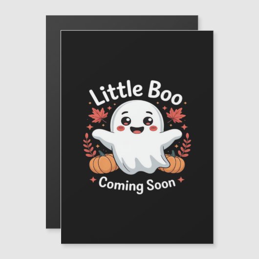 Cute Halloween Pregnancy Announcement (Voorkant / Achterkant)