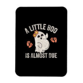 Cute Halloween Pregnancy Announcement Magneet (Verticaal)