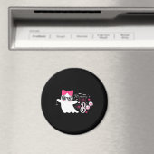 Cute Halloween Pregnancy Announcement Magneet (Insitu (Vaatwasser))