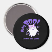 Cute Halloween Pregnancy Announcement Magneet (Voorkant / Achterkant)