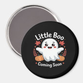 Cute Halloween Pregnancy Announcement Magneet (Voorkant / Achterkant)
