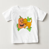 Cute Halloween Pumpkin en Puppy (Voorkant)