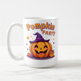 Cute halloween pumpkin party mug koffiemok