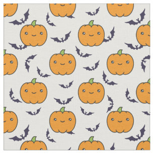 Cute Halloween Pumpkin Pattern Stof