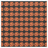 Cute Halloween Pumpkin Pattern Stof (Swatch)