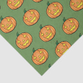 Cute Halloween Pumpkin Tissuepapier (Detail)