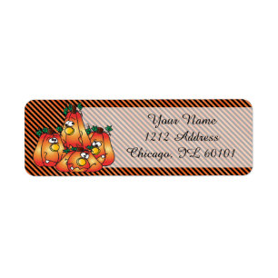 Cute Halloween Pumpkins Etiket