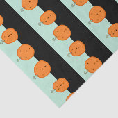 Cute Halloween Pumpkins Tissuepapier (Detail)