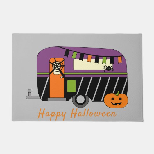Cute Halloween RV Camper  Deurmat (Voorkant)