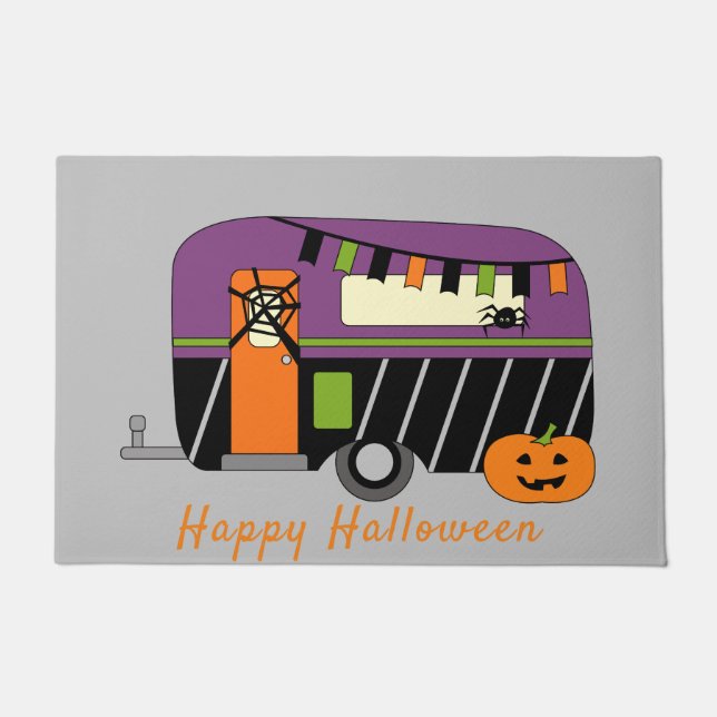 Cute Halloween RV Camper  Deurmat (Voorkant)