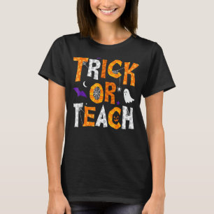 Cute Halloween School Classroom Herfst Trick T-shirt