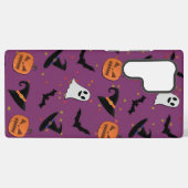 Cute Halloween Seamless Pattern Samsung Galaxy Hoesje (Achterkant horizontaal)