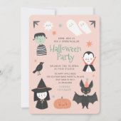 Cute Halloween Spooktacular Party Invitation (Devant)