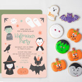 Cute Halloween Spooktacular Party Invitation