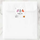 Cute Halloween Spooky Dank je Square Sticker (Tas)