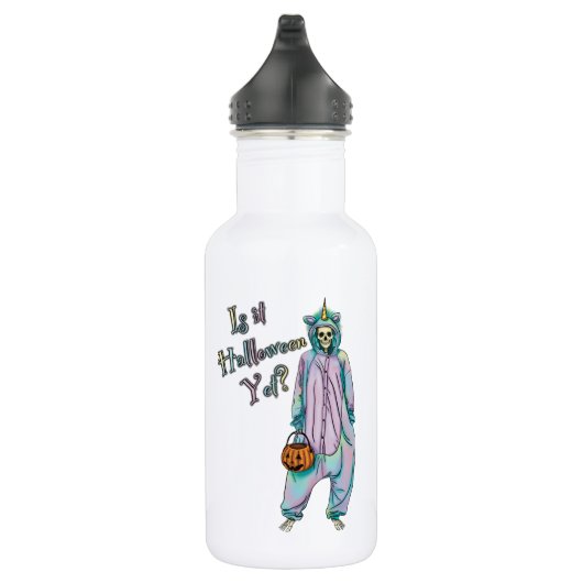 Cute Halloween Squelette bouteille d'eau (Droite)